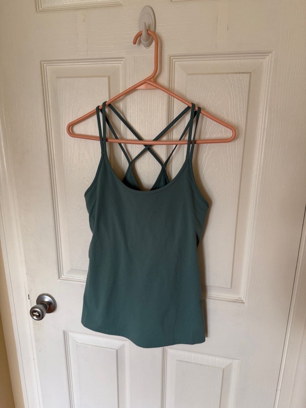 Old Navy Strappy Scoop Tank - Teal Green